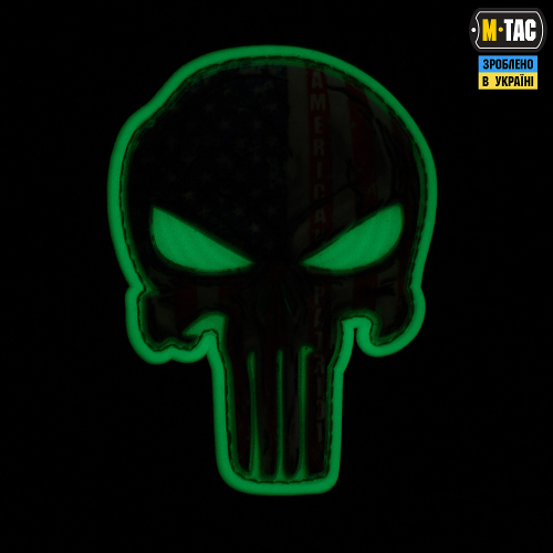 M-TAC НАШИВКА PUNISHER ЧЕРВОНИЙ GID