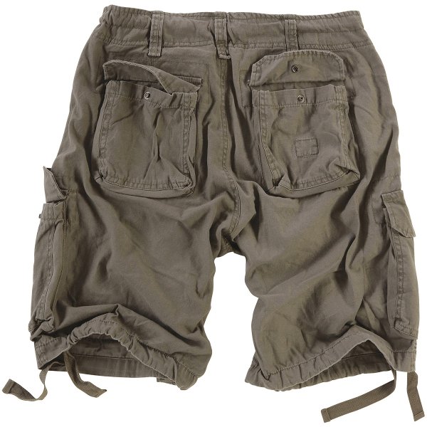 SURPLUS ШОРТИ AIRBORNE VINTAGE SHORTS OLIVE 07-3598-61