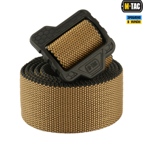 M-TAC РЕМЕНЬ DOUBLE SIDED LITE TACTICAL BELT HEX COYOTE/BLACK