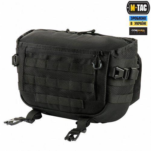 M-TAC СУМКА MESSENGER BAG ELITE HEX BLACK
