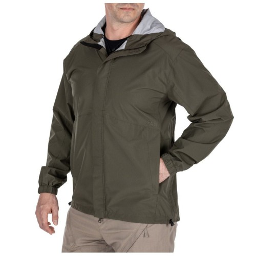 5.11 КУРТКА ШТОРМОВАЯ DUTY RAIN SHELL RANGER GREEN 48353-186