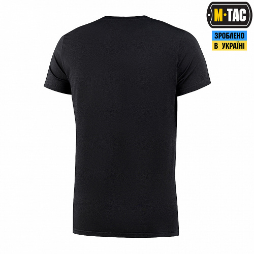 M-TAC ФУТБОЛКА УКРАЇНА ПОНАД УСЕ! BLACK