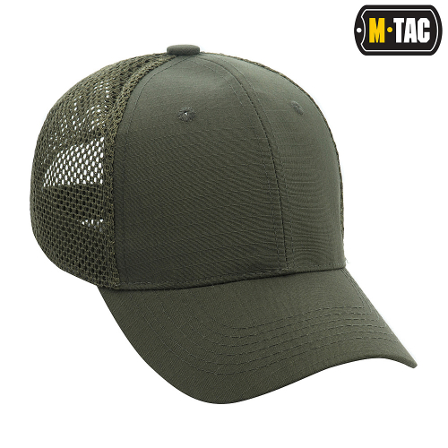 M-TAC БЕЙСБОЛКА З СІТКОЮ FLEX РІП-СТОП ARMY OLIVE