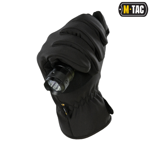 M-TAC ПЕРЧАТКИ TACTICAL WATERPROOF BLACK