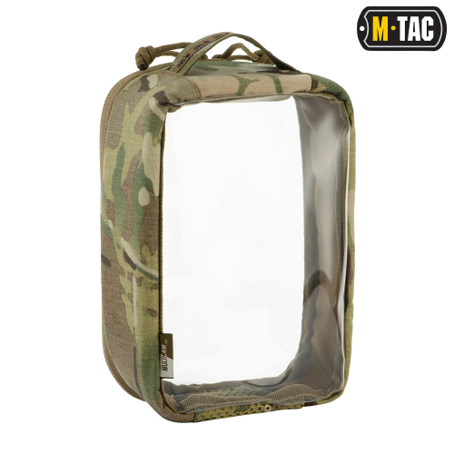 M-TAC ОРГАНАЙЗЕР УТИЛІТАРНИЙ ПРОЗОРИЙ ELITE SMALL (22Х14 СМ) MULTICAM