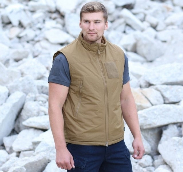 HELIKON-TEX ЖИЛЕТ MALAMUTE CLIMASHIELD APEX 67G COYOTE H1020-11