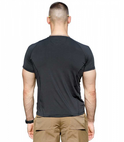 CHAMELEON ФУТБОЛКА COOL STRETCH BLACK 0418-04
