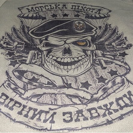 KRAMATAN TACTICAL DESIGN ФУТБОЛКА МОРСЬКА ПІХОТА: ВІРНИЙ ЗАВЖДИ COOLMAX OLIVE