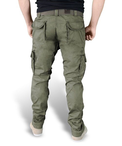 SURPLUS БРЮКИ AIRBORNE TROUSERS SLIMMY OLIVE 05-3603-61