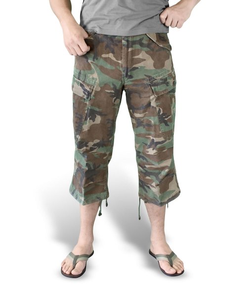 SURPLUS ШОРТЫ ENGINEER VINTAGE 3/4 WOODLAND 07-5597-62