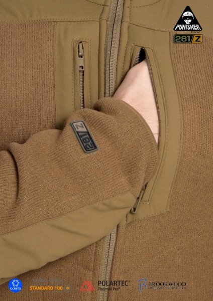 P1G-TAC КУРТКА PCWJ-THERMAL PRO COYOTE BROWN UA281-29941-CB