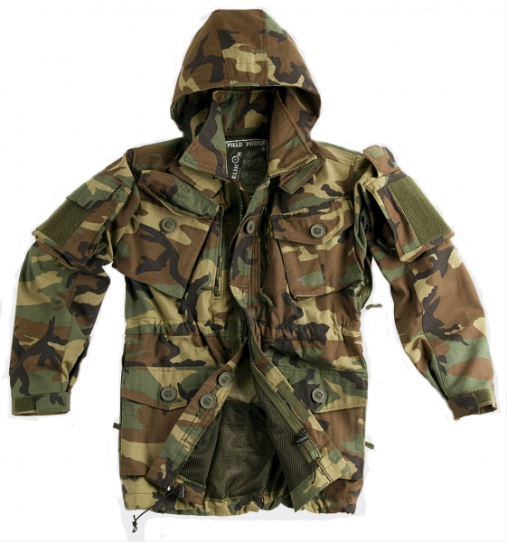 HELIKON-TEX ПАРКА SOLDIER 2008 NYCO TWILL US WOODLAND H1112-03
