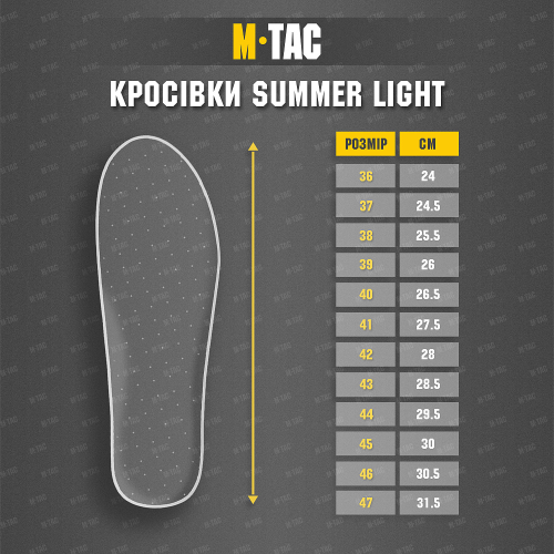 M-TAC КРОССОВКИ SUMMER LIGHT BLACK