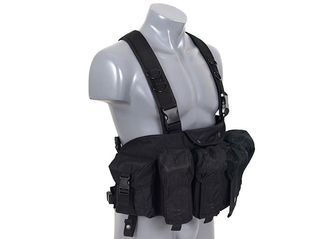 8FIELDS РАЗГРУЗОЧНАЯ СИСТЕМА CHEST RIGG BLACK 1733