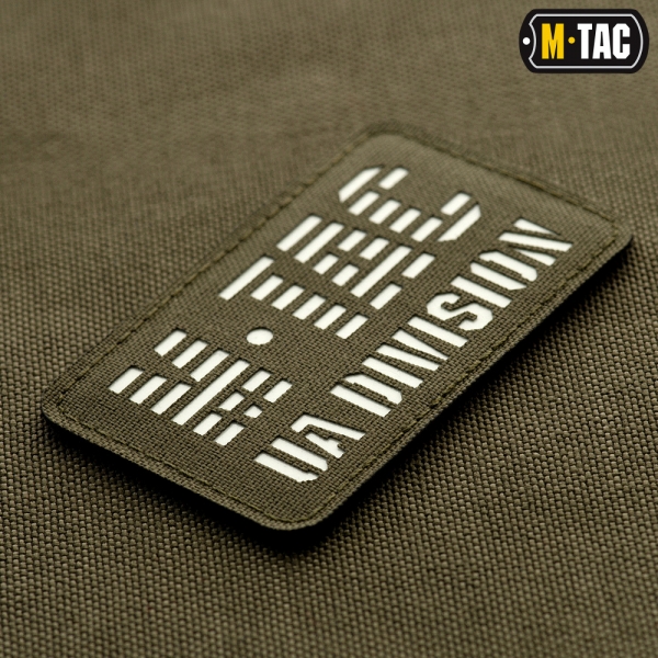M-TAC НАШИВКА UA DIVISION LASER CUT RANGER GREEN/GID
