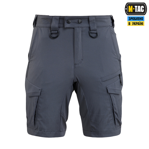 M-TAC ШОРТИ AGGRESSOR SUMMER FLEX DARK GREY