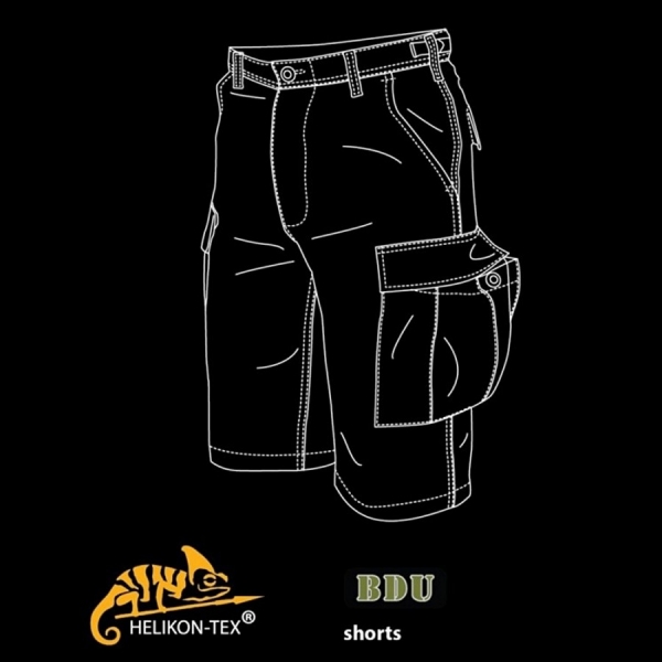 HELIKON-TEX ШОРТИ BDU COTTON RIPSTOP 3CD H5049-05