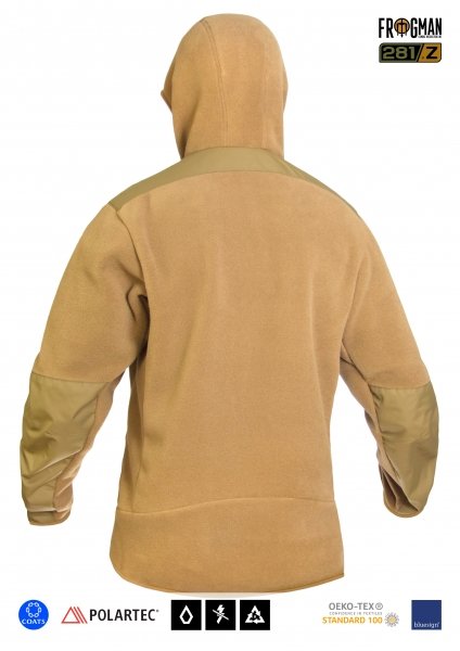 P1G-TAC КУРТКА FRWJ POLARTEC COYOTE BROWN UA281-29901-CB