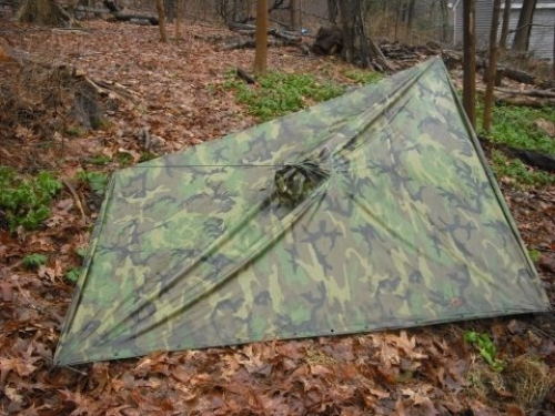 MIL-TEC США ПОНЧО РІП-СТОП WOODLAND 10630020