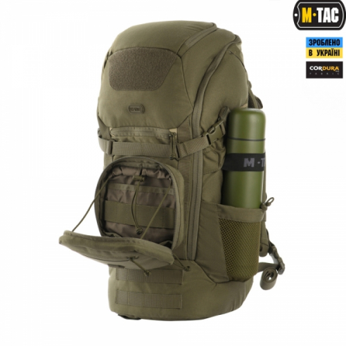 M-TAC РЮКЗАК SHUTTLE ELITE С ПОДСУМКОМ-ОРГАНАЙЗЕРОМ RANGER GREEN