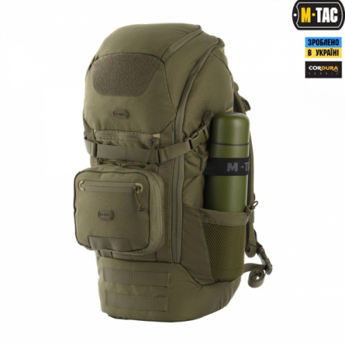 M-TAC РЮКЗАК SHUTTLE ELITE С ПОДСУМКОМ-ОРГАНАЙЗЕРОМ RANGER GREEN