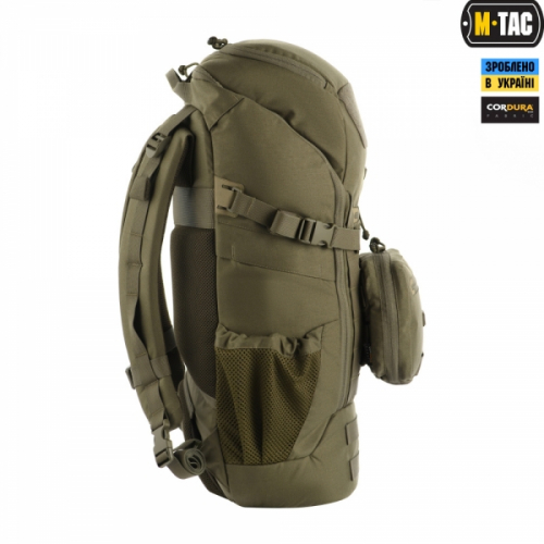 M-TAC РЮКЗАК SHUTTLE ELITE С ПОДСУМКОМ-ОРГАНАЙЗЕРОМ RANGER GREEN