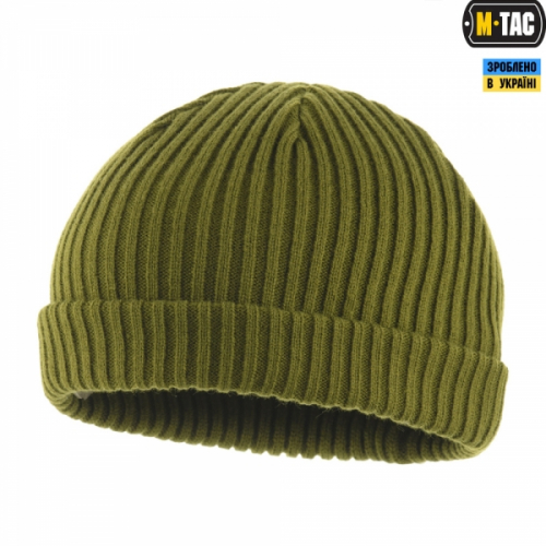 M-TAC ШАПКА ВЯЗАНАЯ 100% АКРИЛ OLIVE