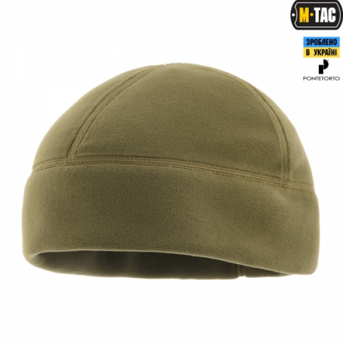 M-TAC ШАПКА WATCH CAP PREMIUM (ПЛОСКИЙ ШОВ) ФЛИС (343Г/М2) ARMY OLIVE