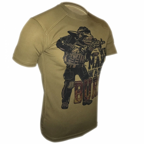 KRAMATAN TACTICAL DESIGN ФУТБОЛКА А-АКУЛА COOLMAX COYOTE