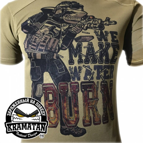 KRAMATAN TACTICAL DESIGN ФУТБОЛКА А-АКУЛА COOLMAX COYOTE