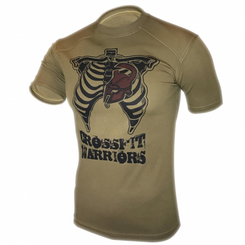 KRAMATAN TACTICAL DESIGN ФУТБОЛКА CROSSFIT WARRIORS COOLMAX COYOTE