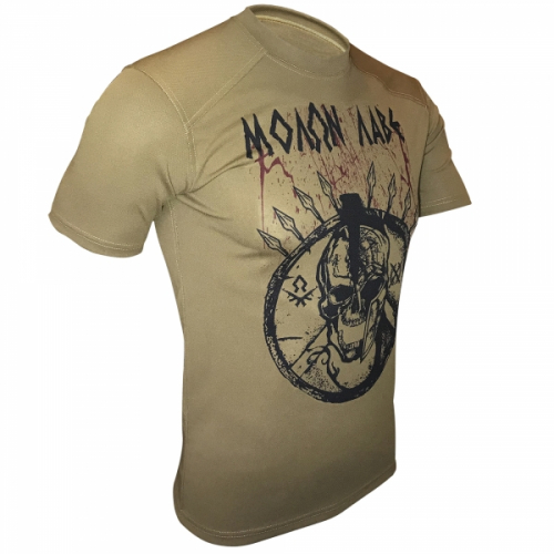 KRAMATAN TACTICAL DESIGN ФУТБОЛКА MOLON LABE COOLMAX COYOTE