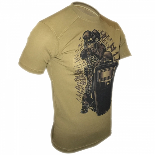 KRAMATAN TACTICAL DESIGN ФУТБОЛКА SPECIAL FORCES COOLMAX COYOTE
