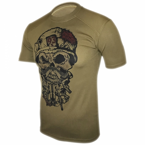 KRAMATAN TACTICAL DESIGN ФУТБОЛКА 93% СКРИТИЙ ВОРОГ COOLMAX COYOTE