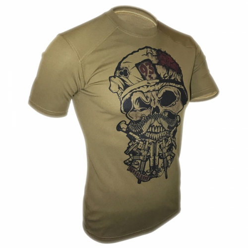 KRAMATAN TACTICAL DESIGN ФУТБОЛКА 93% СКРИТИЙ ВОРОГ COOLMAX COYOTE