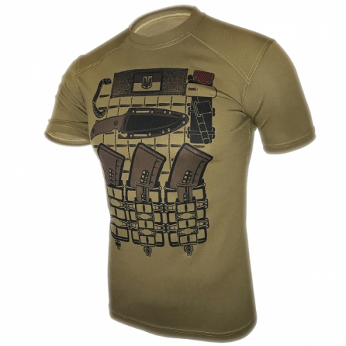 KRAMATAN TACTICAL DESIGN ФУТБОЛКА БРОНИК COOLMAX COYOTE