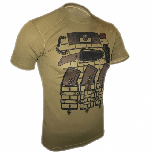 KRAMATAN TACTICAL DESIGN ФУТБОЛКА БРОНИК COOLMAX COYOTE