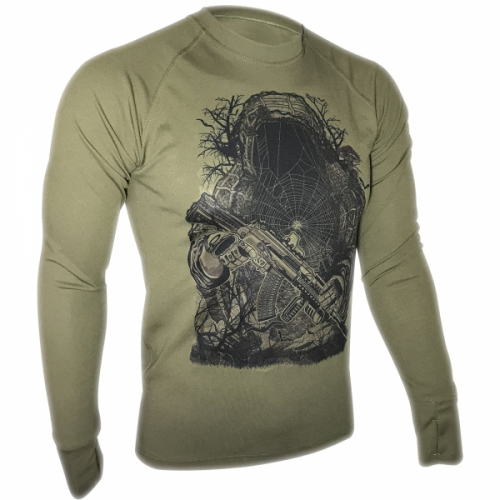 KRAMATAN TACTICAL DESIGN ЛОНГСЛІВ ЛЕШИЙ COOLMAX OLIVE
