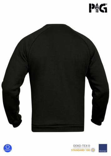 P1G-TAC ТОЛСТОВКА БЕЗ КАПЮШОНА HUNTMAN BLACK UA281-29912-BK