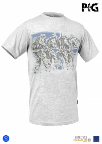 P1G-TAC ФУТБОЛКА UA MARINES IRON GREY UA281-29891-IG-MR