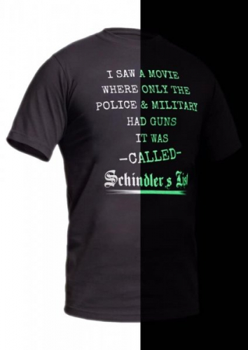 P1G-TAC ФУТБОЛКА SCHINDLER`S LIST NIGHTGLOW SERIES GRAPHITE UA281-29891-GT-SL-NG