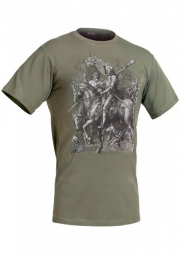 P1G-TAC ФУТБОЛКА ЛИЦАР, СМЕРТЬ І ДИЯВОЛ OLIVE DRAB UA281-29891-OD-KT