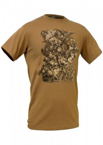 P1G-TAC ФУТБОЛКА ЧОТИРИ ВЕРШНИКИ АПОКАЛІПСИСУ COYOTE BROWN UA281-29891-CB-FH