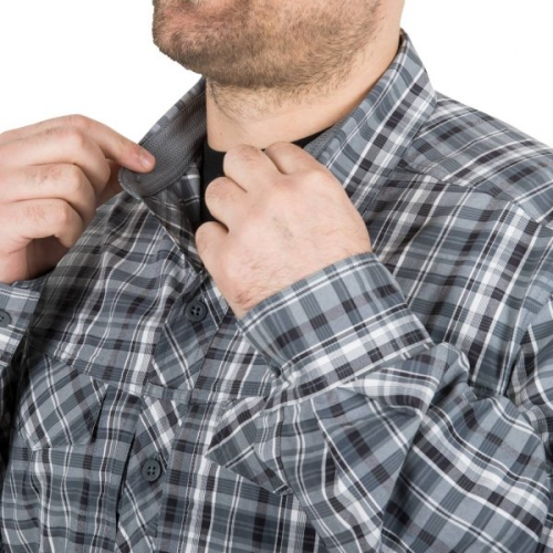 HELIKON-TEX СОРОЧКА В КЛІТКУ DEFENDER MK2 CITY ДОВГИЙ РУКАВ STONE PLAID H3529-1901