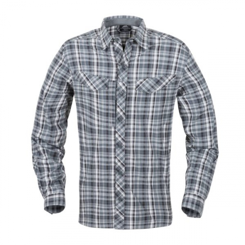 HELIKON-TEX СОРОЧКА В КЛІТКУ DEFENDER MK2 CITY ДОВГИЙ РУКАВ STONE PLAID H3529-1901