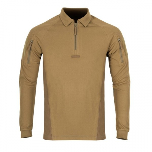 HELIKON-TEX ПОЛО ТАКТИЧЕСКОЕ ДЛИННЫЙ РУКАВ POLO RANGE COYOTE H3278-11 