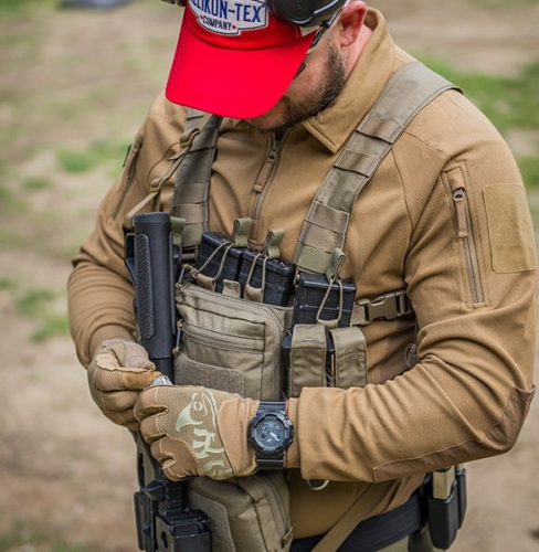 HELIKON-TEX ПОЛО ТАКТИЧЕСКОЕ ДЛИННЫЙ РУКАВ POLO RANGE COYOTE H3278-11 