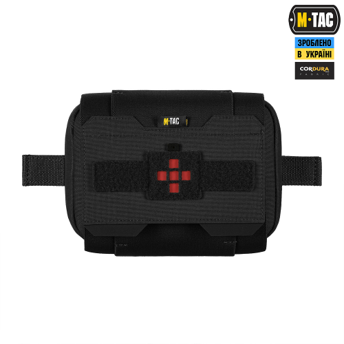M-TAC ПІДСУМОК МЕДИЧНИЙ ГОРИЗОНТАЛЬНИЙ LARGE ELITE BLACK