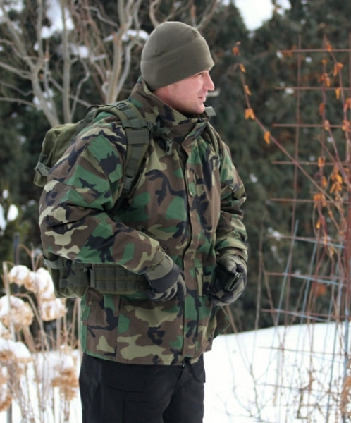 HELIKON-TEX КУРТКА ECWCS GEN II - H2O PROOF US WOODLAND H1220-03