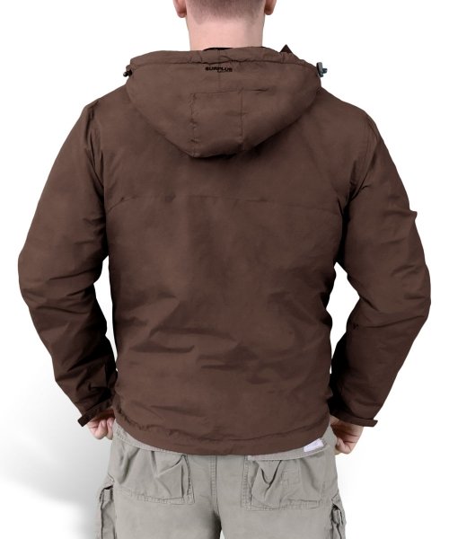 SURPLUS АНОРАК WINDBREAKER BROWN 20-7001-05